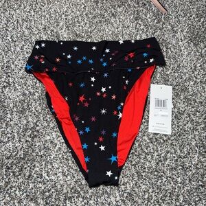 High waisted Hurley swim bottoms